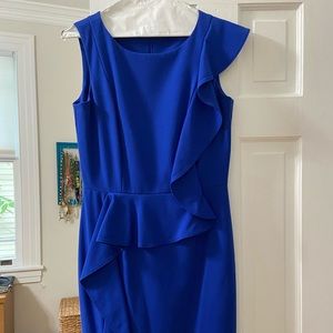 Calvin Klein royal blue dress